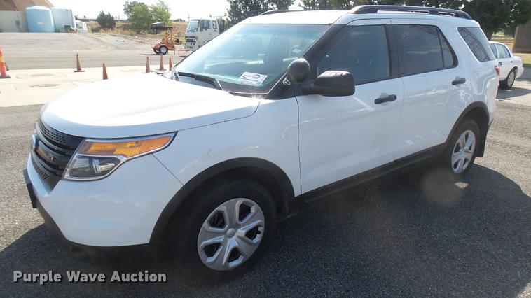 image for item DC1777 2014 Ford Explorer Police Interceptor SUV