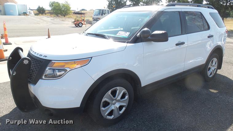 image for item DC1779 2014 Ford Explorer Police Interceptor SUV