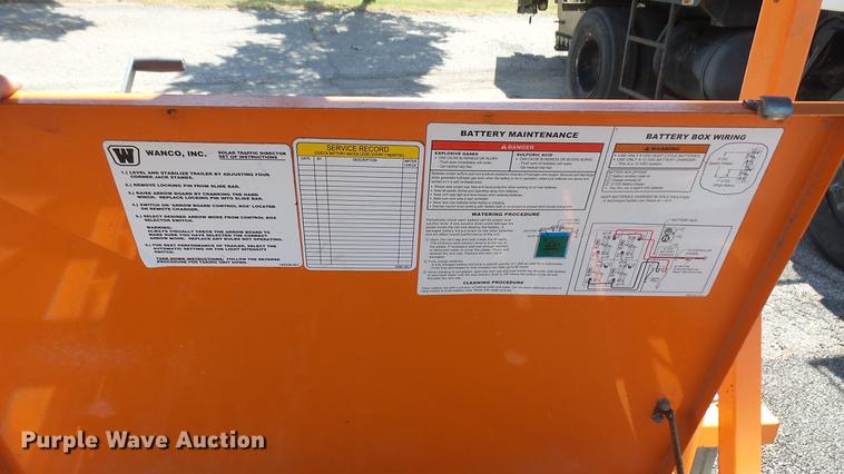 image for item DC1783 Wanco arrow board
