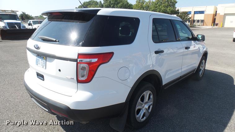 image for item DC1785 2013 Ford Explorer Police Interceptor SUV