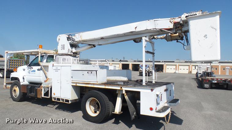 image for item DC1788 1993 GMC TopKick digger derrick truck