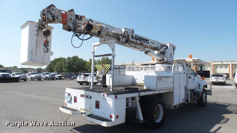 image for item DC1788 1993 GMC TopKick digger derrick truck