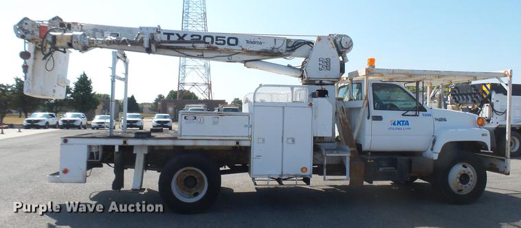 image for item DC1788 1993 GMC TopKick digger derrick truck