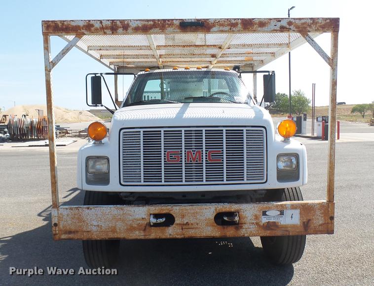 image for item DC1788 1993 GMC TopKick digger derrick truck