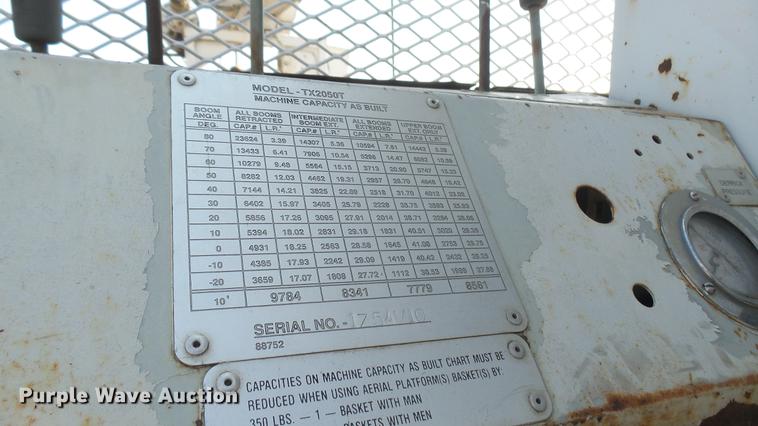 image for item DC1788 1993 GMC TopKick digger derrick truck