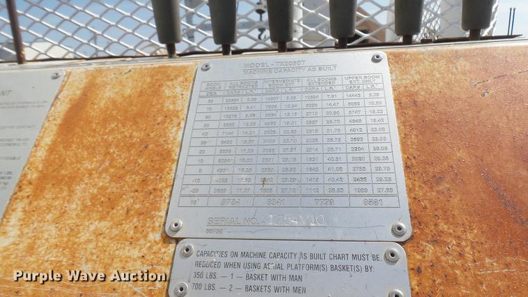 image for item DC1788 1993 GMC TopKick digger derrick truck