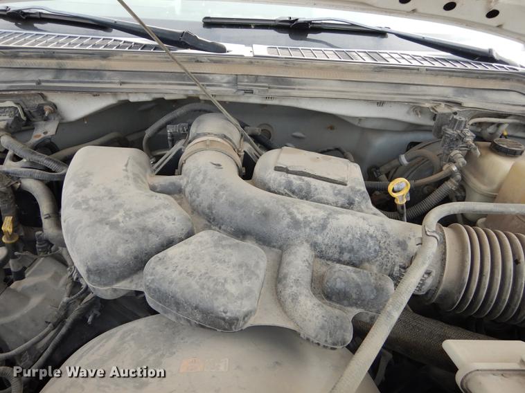 image for item DC5337 2008 Ford F250 Super Duty utility bed pickup truck