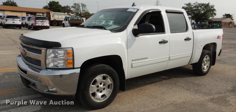 image for item DC5338 2012 Chevrolet Silverado 1500 Crew Cab pickup truck