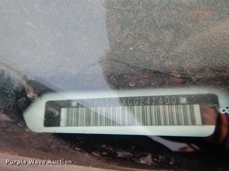 image for item DC5338 2012 Chevrolet Silverado 1500 Crew Cab pickup truck