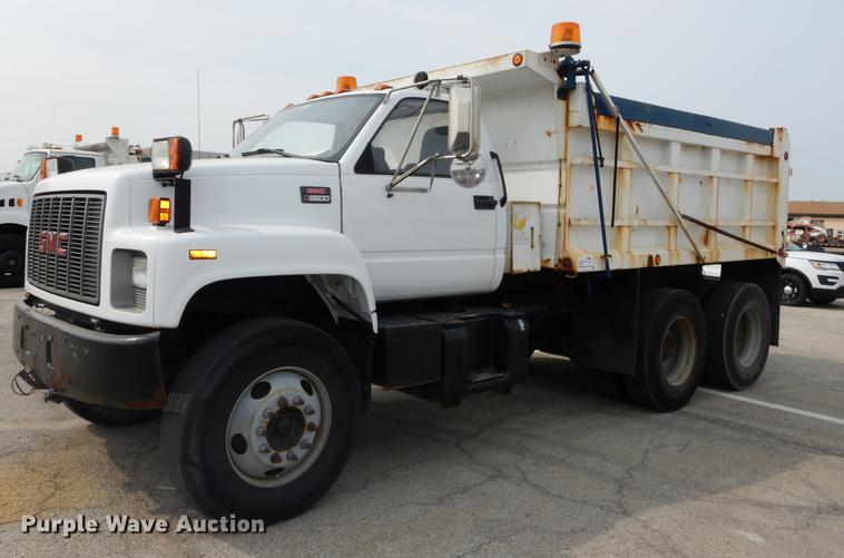 image for item DC5340 2002 GMC C8500 dump truck