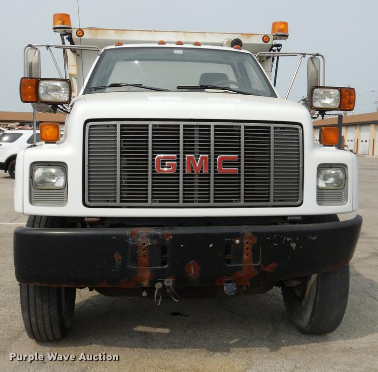 image for item DC5340 2002 GMC C8500 dump truck