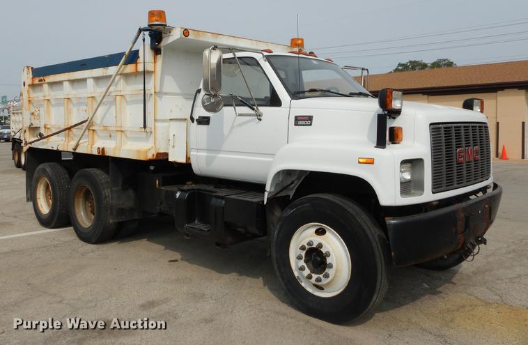 image for item DC5340 2002 GMC C8500 dump truck