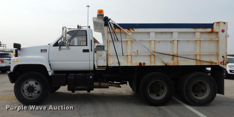 image for item DC5340 2002 GMC C8500 dump truck