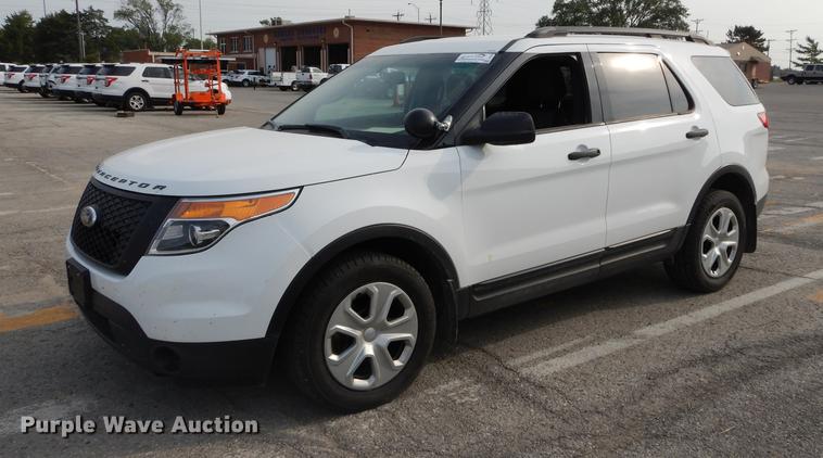 image for item DC5343 2014 Ford Explorer Police Interceptor SUV