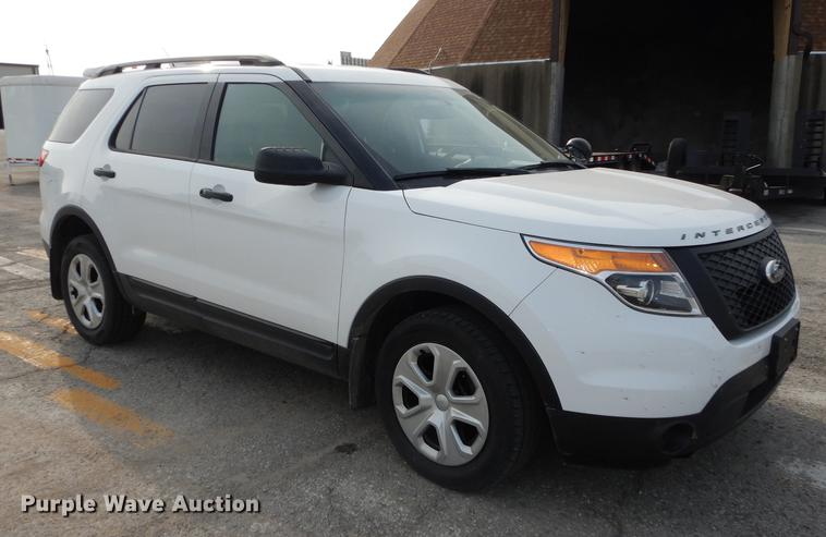 image for item DC5343 2014 Ford Explorer Police Interceptor SUV