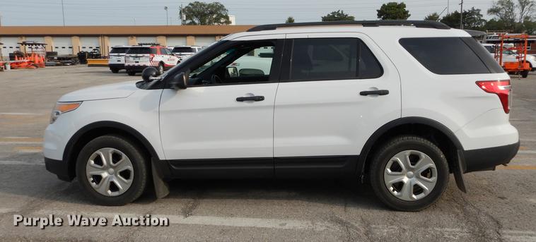 image for item DC5345 2014 Ford Explorer Police Interceptor SUV