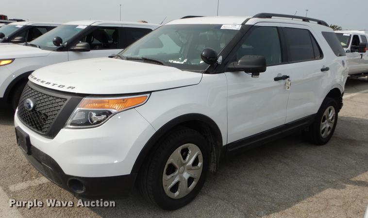 image for item DC5346 2015 Ford Explorer Police Interceptor SUV