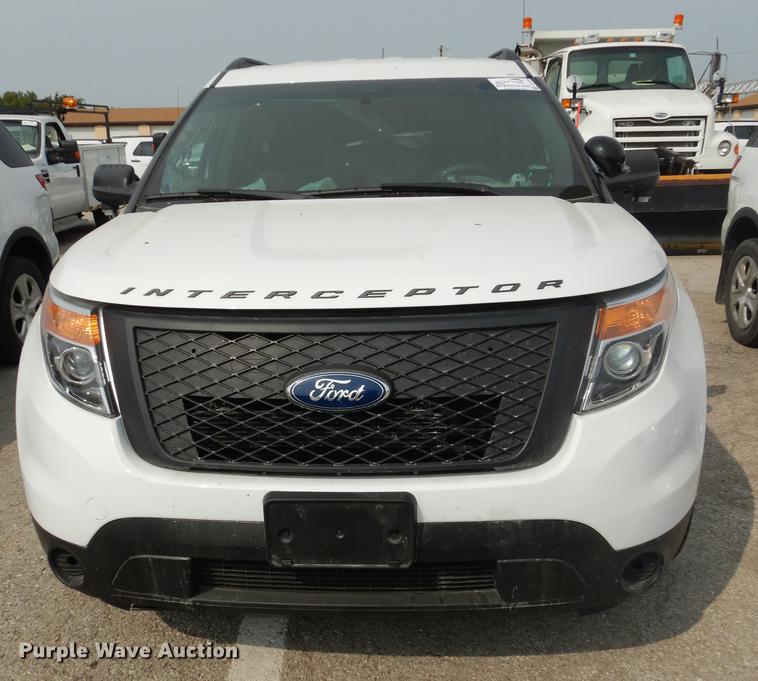 image for item DC5346 2015 Ford Explorer Police Interceptor SUV