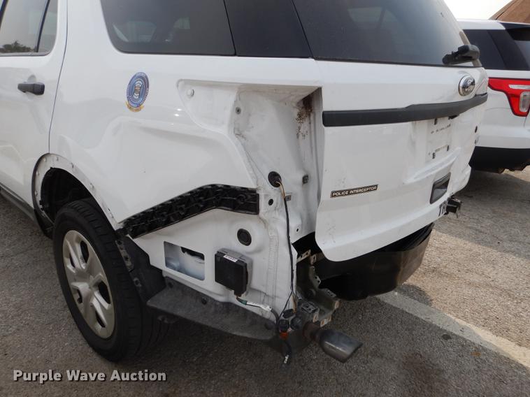 image for item DC5346 2015 Ford Explorer Police Interceptor SUV
