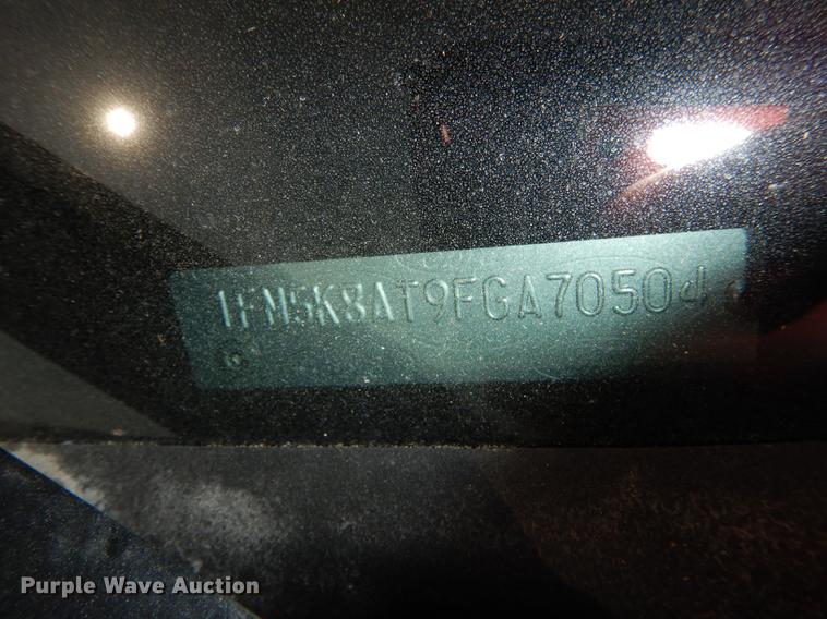 image for item DC5346 2015 Ford Explorer Police Interceptor SUV