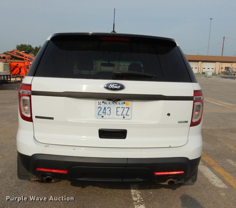 image for item DC5347 2013 Ford Explorer Police Interceptor SUV