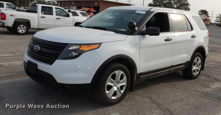 image for item DC5348 2013 Ford Explorer Police Interceptor SUV