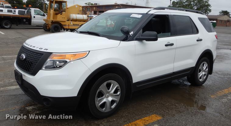 image for item DD0815 2014 Ford Explorer Police Interceptor SUV