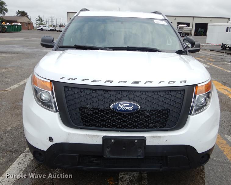image for item DD0815 2014 Ford Explorer Police Interceptor SUV