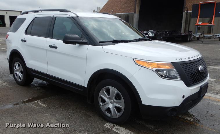 image for item DD0815 2014 Ford Explorer Police Interceptor SUV