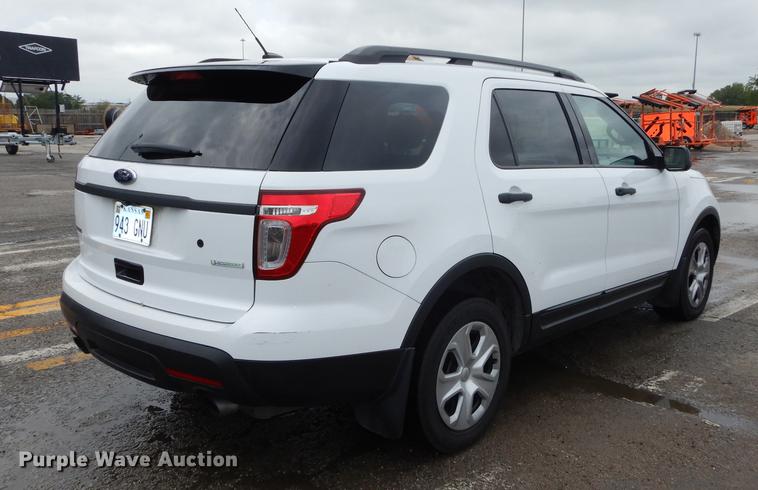image for item DD0815 2014 Ford Explorer Police Interceptor SUV