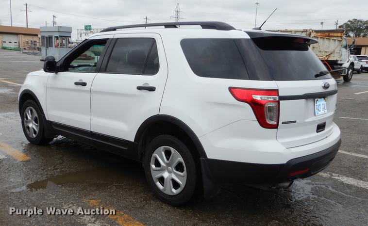 image for item DD0815 2014 Ford Explorer Police Interceptor SUV