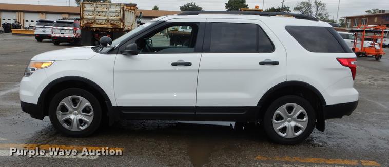 image for item DD0815 2014 Ford Explorer Police Interceptor SUV
