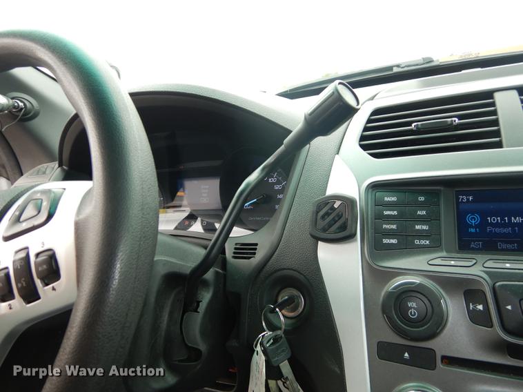 image for item DD0815 2014 Ford Explorer Police Interceptor SUV