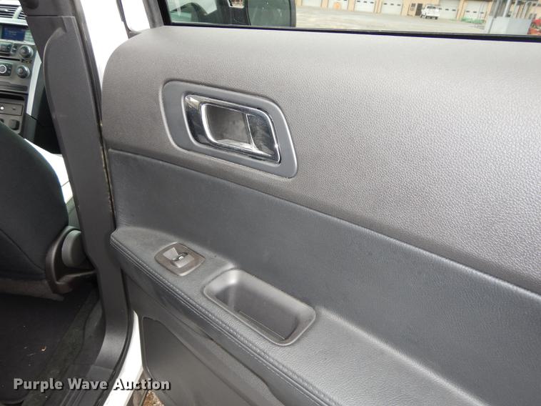 image for item DD0815 2014 Ford Explorer Police Interceptor SUV