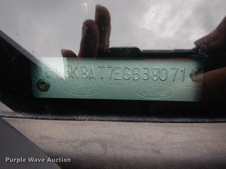 image for item DD0815 2014 Ford Explorer Police Interceptor SUV