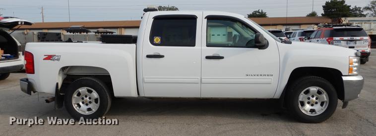 image for item DD0826 2012 Chevrolet Silverado 1500 Z71 Crew Cab pickup truck