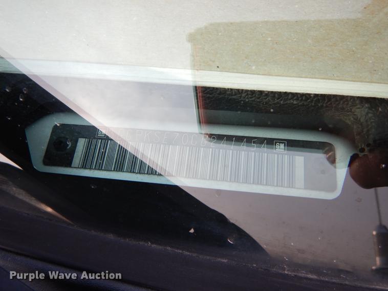 image for item DD0826 2012 Chevrolet Silverado 1500 Z71 Crew Cab pickup truck