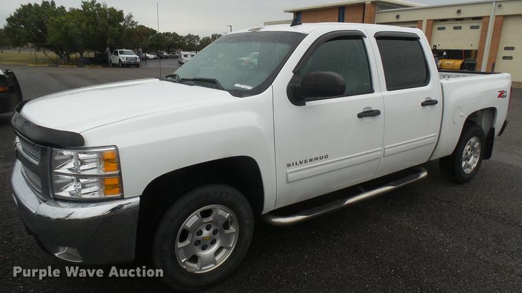 image for item EB9305 2012 Chevrolet Silverado 1500 Crew Cab pickup truck