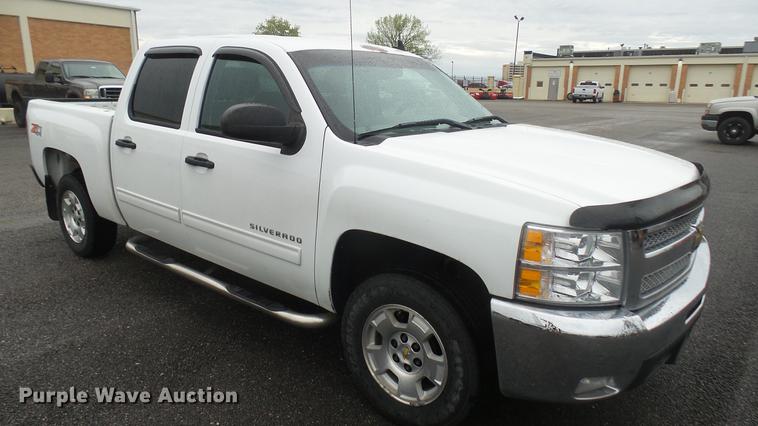 image for item EB9305 2012 Chevrolet Silverado 1500 Crew Cab pickup truck