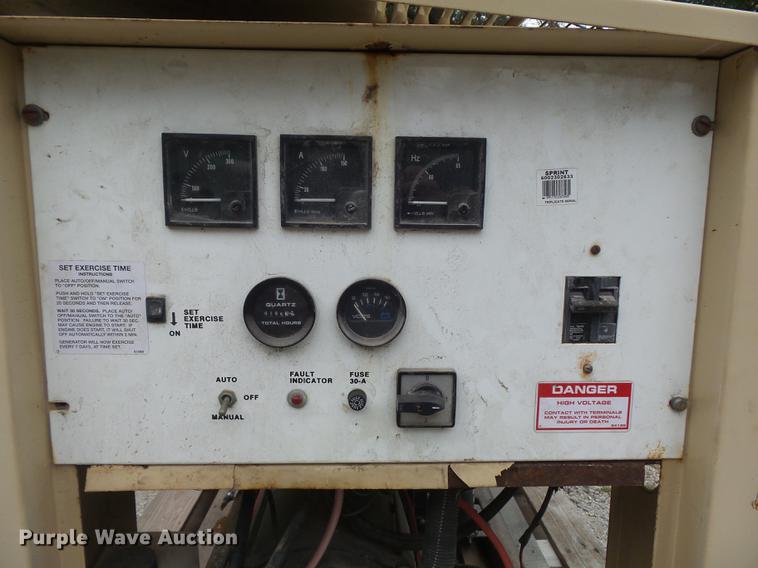 image for item DB6419 1998 Generac 00998-D generator
