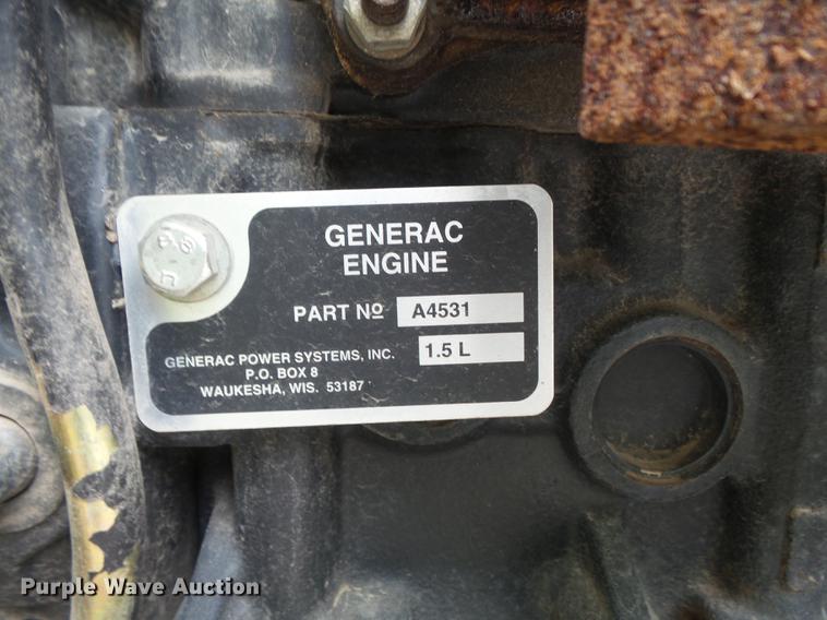 image for item DB6419 1998 Generac 00998-D generator
