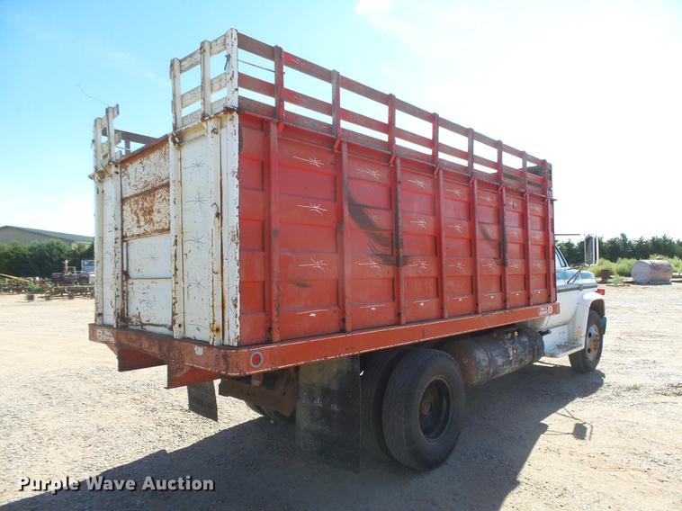 image for item DC3850 1976 Chevrolet C60 grain truck