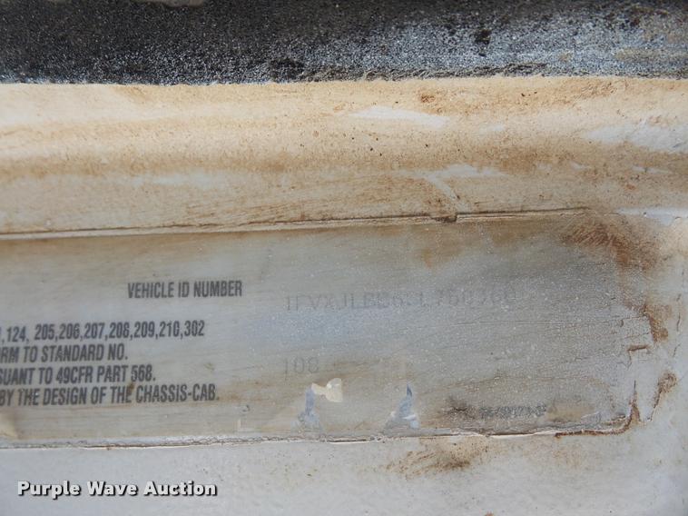 image for item DC5355 1995 Freightliner FL80 truck cab and chassis