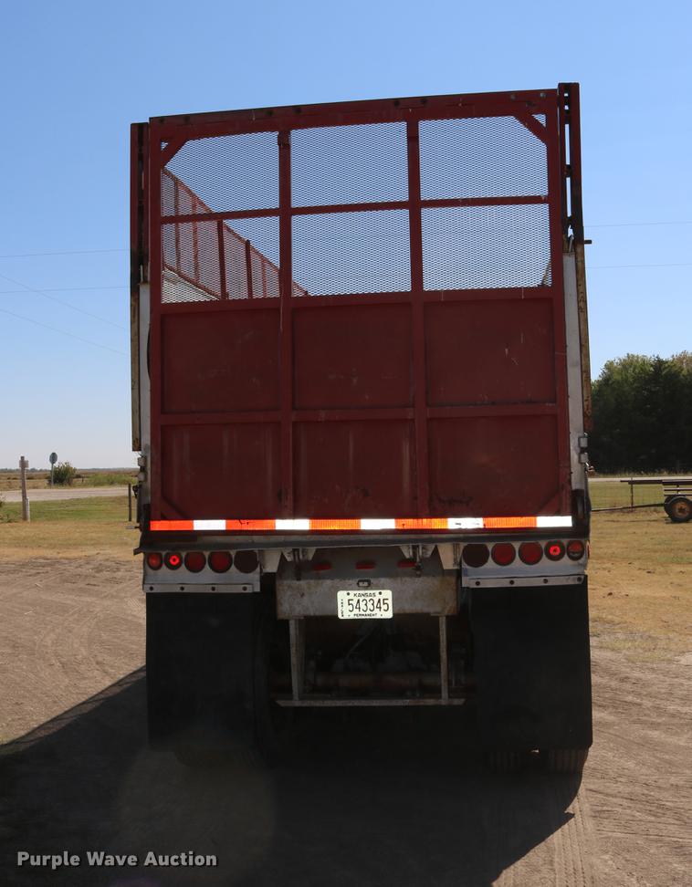 image for item DD0081 1982 Schertzer 35CD commodity dump trailer