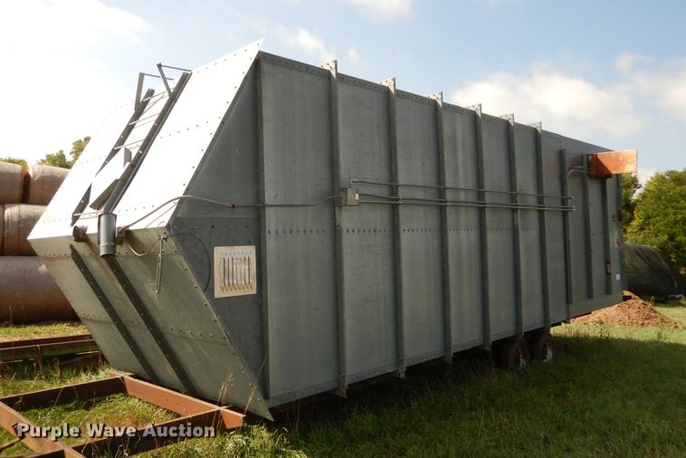 image for item DD0765 Modern Mill feed hammer mill and grain bin system