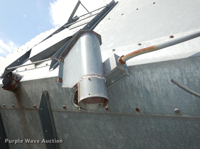 image for item DD0765 Modern Mill feed hammer mill and grain bin system