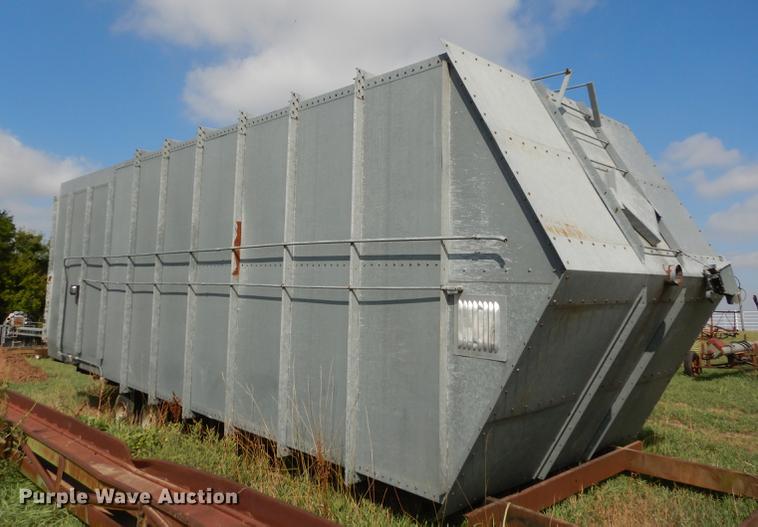 image for item DD0765 Modern Mill feed hammer mill and grain bin system