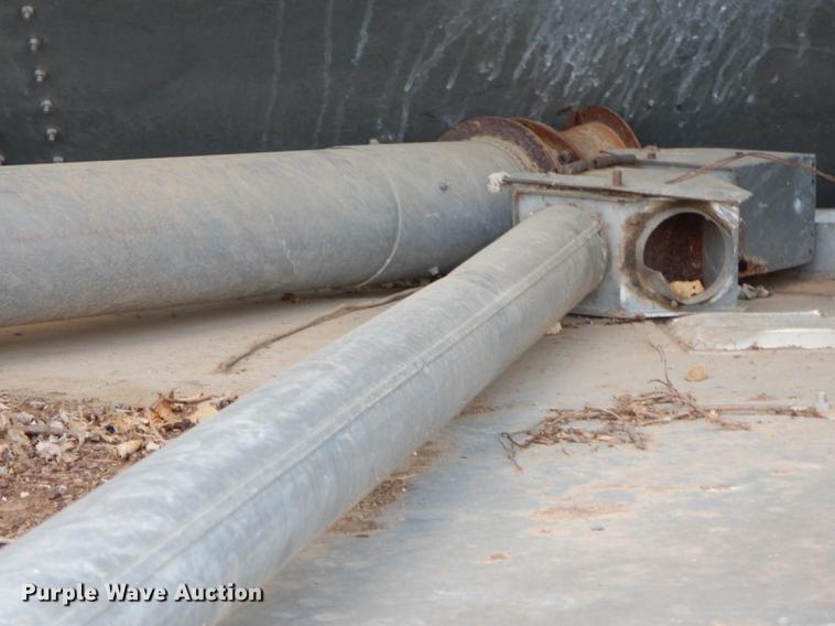 image for item DD0765 Modern Mill feed hammer mill and grain bin system