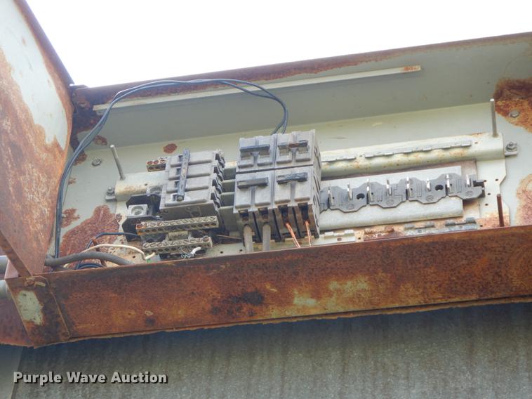 image for item DD0765 Modern Mill feed hammer mill and grain bin system