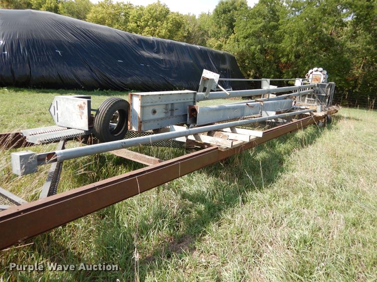 image for item DD0765 Modern Mill feed hammer mill and grain bin system
